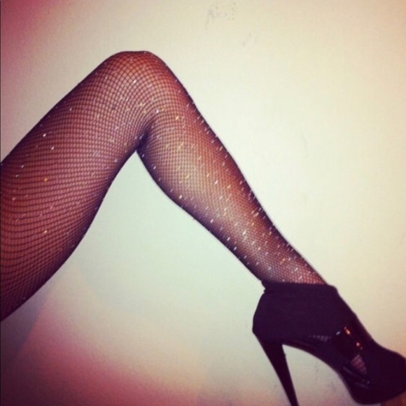 🆕Ultra sexy glitter fishnets!🥰 - Picture 2 of 6